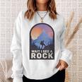 Wait I See A Rock Geology Geologist Sweatshirt Gifts for Her