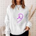 Wear Purple For Lupus Systemic Lupus Erythematosus Awareness Sweatshirt Gifts for Her