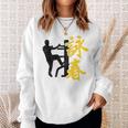 Wing Chun Kanji Kung Tsun Fu Martial Arts Fighterintage Sweatshirt Geschenke für Sie