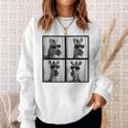 Zebra With Sunglasses Zoo Lover Safari Animal Photo Sweatshirt Gifts for Her