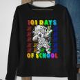 101 Days Of School Dalmatian Dog 100 Days Smarter Teacher Sweatshirt Gifts for Old Women