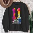 11 Years Of Being Awesome 11Th Birthday Sweatshirt Gifts for Old Women
