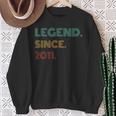13 Years Old Legend Since 2011 13Th Birthday Sweatshirt Gifts for Old Women