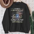 173Rd Airborne Brigade Veteran Flag Us Airborne Paratrooper Sweatshirt Gifts for Old Women