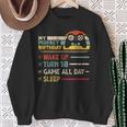 18Th Birthday Gamer Perfect Gaming 18 Years Old Boy Vintage Sweatshirt Gifts for Old Women