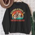 1965-1980 Generation Gen X Generation X Ground Squad Sweatshirt Gifts for Old Women