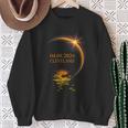 2024 Solar Eclipse Cleveland Ohio Usa Totality Sweatshirt Gifts for Old Women