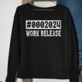 2024 Work Release Retirement 2024 Retired Women Sweatshirt Gifts for Old Women