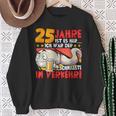 25 Jahre Ist Es Her 25 Birthday S Sweatshirt Geschenke für alte Frauen