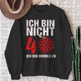 40 Geburtstag Geschenk-Idee Mann Lustiger Dart Spruch Darts Sweatshirt Geschenke für alte Frauen