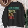 40 Years Old Awesome Since May 1984 40Th Birthday Sweatshirt Gifts for Old Women