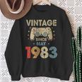 41St Birthday Boy Gamer Vintage May 1983 Bday Sweatshirt Gifts for Old Women
