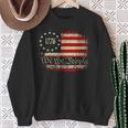 4Th Of July We The People 1776 Usa Flag Sweatshirt Gifts for Old Women