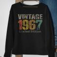 56 Year Old Vintage 1967 Limited Edition 56Th Birthday Sweatshirt Gifts for Old Women