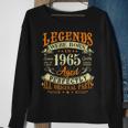 58Th Birthday 58 Years Old Vintage Legends Born In 1965 Sweatshirt Gifts for Old Women