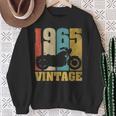 59Th Birthday Biker Dad Grandpa 59 Years Vintage 1965 Sweatshirt Gifts for Old Women