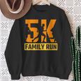 5K Family Run Race Runner Running 5K Sweatshirt Gifts for Old Women