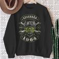 60 Geburtstag Mann Biker Geschenk Motorrad Legendär 1964 Sweatshirt Geschenke für alte Frauen