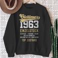 60 Jahre Oldtimer 1963 Vintage 60Th Birthday Sweatshirt Geschenke für alte Frauen