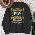 64 Años Cumpleaños Regalo Hombre Hecho En 1959 Hecho En 1959 Camisa de entrenamiento Regalos para ancianas