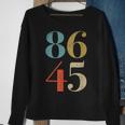 86 45 Vintage Classic Style President Sweatshirt Gifts for Old Women