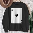 Ace Of Hearts Sweatshirt Gifts for Old Women