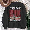 Adicto A Los Libros De Crimen True Crime Camisa de entrenamiento Regalos para ancianas