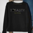 Aesthetic American Totality Solar Lunar Eclipse Sweatshirt Gifts for Old Women