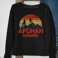 Afghan Summers Veteran Afghanistan Veteran Sweatshirt Gifts for Old Women