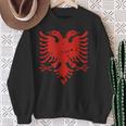 Albania Flag Albanian Eagle Albania Sweatshirt Geschenke für alte Frauen