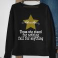 Alexander Hamilton Quote Gold A Ham Sweatshirt Gifts for Old Women