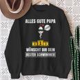 Alles Gute Papa Dein Beste Schwimmer -Ater Papa Father's Day S Sweatshirt Geschenke für alte Frauen