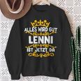 Alles Wird Gut Lenni Ist Da Sweatshirt Geschenke für alte Frauen