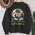 Alligator Bjj Gi Brazilian Jiu Jitsu Kampfkunst Let's Roll Sweatshirt Geschenke für alte Frauen