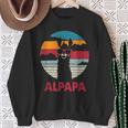 Alpapaatertag Bester Papa Alpaka Werdender Papa Geschenk Sweatshirt Geschenke für alte Frauen