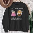 Altenpflege Care Humour Slogan Sweatshirt Geschenke für alte Frauen