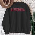 Alvernia Vintage Arch University Sweatshirt Gifts for Old Women