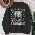 Make America Bearable I Choose The Bear Team Bear America Sweatshirt Gifts for Old Women
