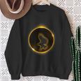 America Totality 04 08 24 Total Solar Eclipse 2024 Eagle Sweatshirt Gifts for Old Women
