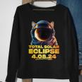 America Totality 40824 Corgi Total Solar Eclipse Dog 2024 Sweatshirt Gifts for Old Women