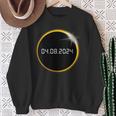America Totality Spring April 8 24 Total Solar Eclipse 2024 Sweatshirt Gifts for Old Women