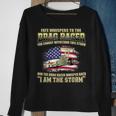 American Drag Racing Usa Flag Muscle Car Dragster Sweatshirt Gifts for Old Women