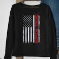 American Flag Diesel Powered Mechanic Vintage Truck Driver Sweatshirt Gifts for Old Women