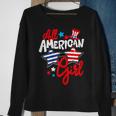 American Girls Patriotic July 4Th Fun For Family Matching Sweatshirt Gifts for Old Women