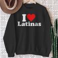 Amo Esposa Novia Latinas Corazón Camisa de entrenamiento Regalos para ancianas
