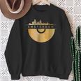 Amsterdam Skyline Musik Schallplatte Djintage Amsterdam Sweatshirt Geschenke für alte Frauen