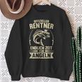 Angler Rentner Endlich Zeit Zum Fngelen Retirement S Sweatshirt Geschenke für alte Frauen