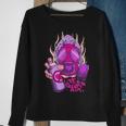 Anti Valentines Day Love Is In The Air Graffiti Single Sweatshirt Gifts for Old Women