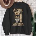 April 1980 44Th Birthday 2024 44 Years Of Being Awesome Sweatshirt Gifts for Old Women