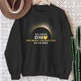 Arcanum Oh Ohio Total Solar Eclipse 2024 Sweatshirt Gifts for Old Women
